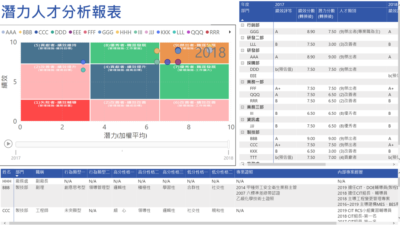 潛力人才分析報表