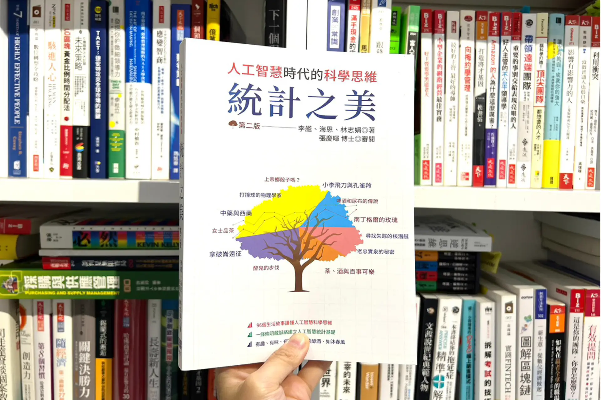 揭開大數據構成的世界真理，96則生活故事讓你認識統計之美！