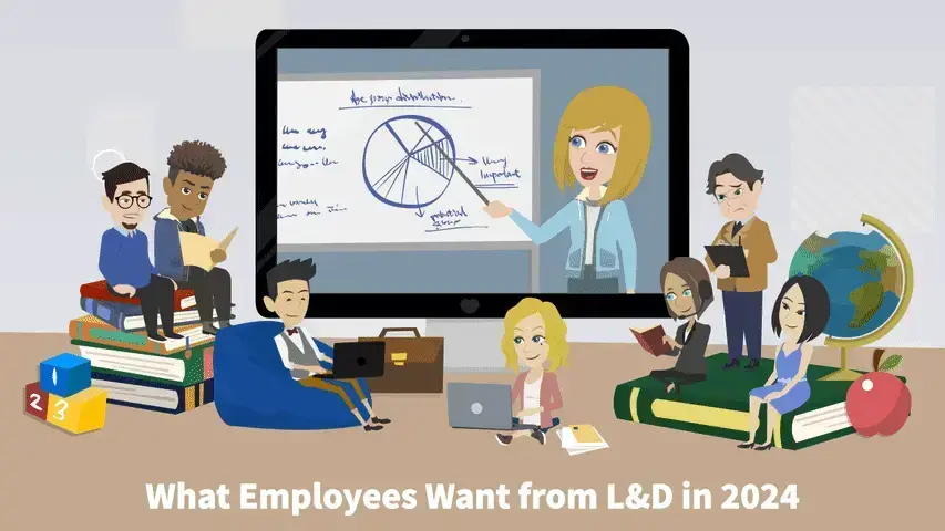 數位影音教材滿足全方位人才培訓需求，員工希望從 L&D 獲得什麼