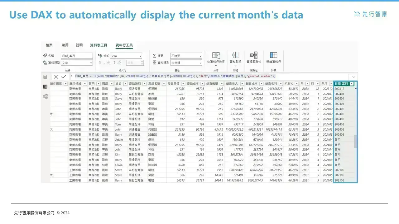 Teach you how to quickly create a default Date slicer in Power BI