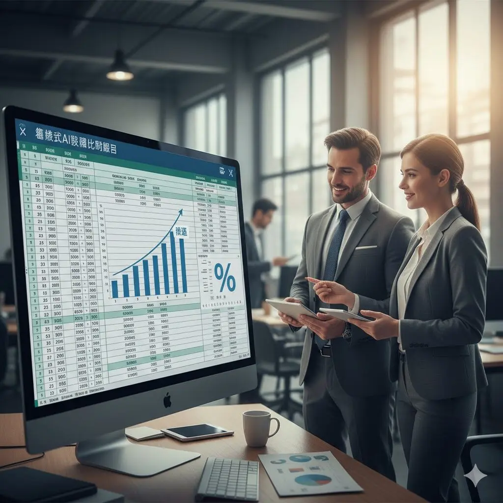 還在人工比對Excel？教你靠 AI 節省66%時間，決策更即時