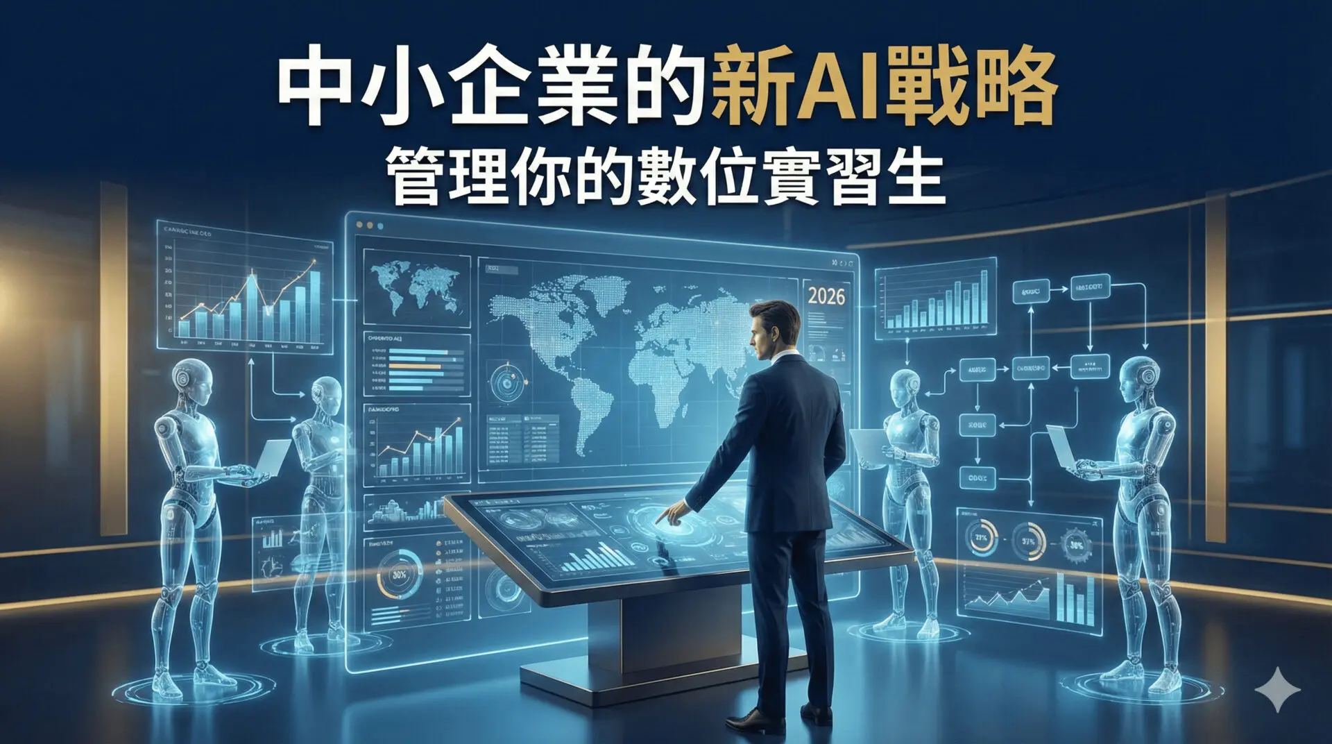 中小企業的新AI戰略：買工具外，請開始「管理」你的數位實習生